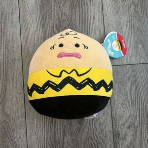 Squishmallows 8" Peanuts Charlie Brown Good Grief